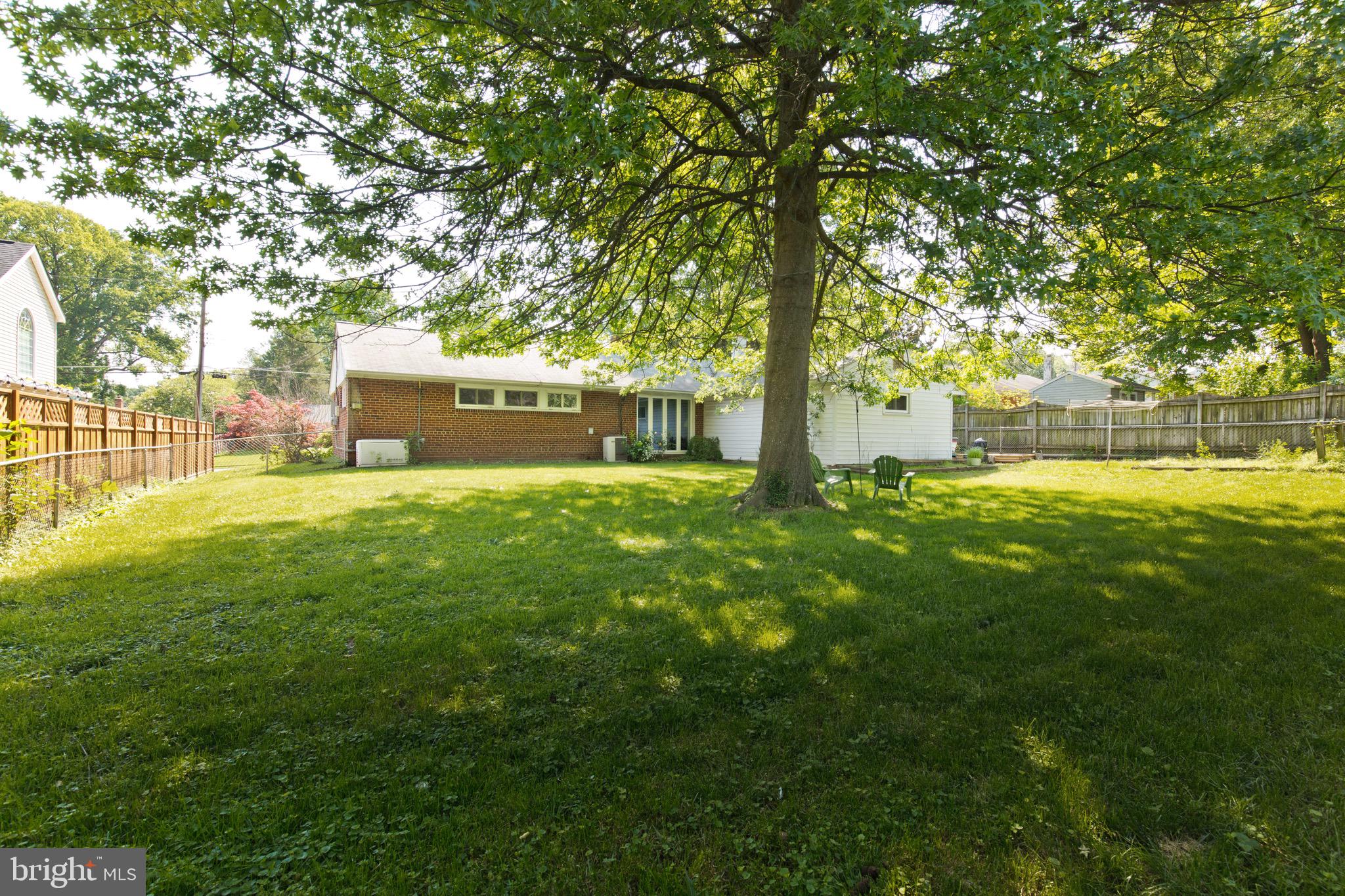 5902 Hanover Avenue Springfield, VA 22150 - Photo 25 of 28 Back yard