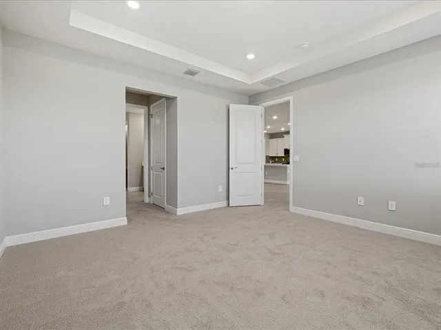 a view of empty room