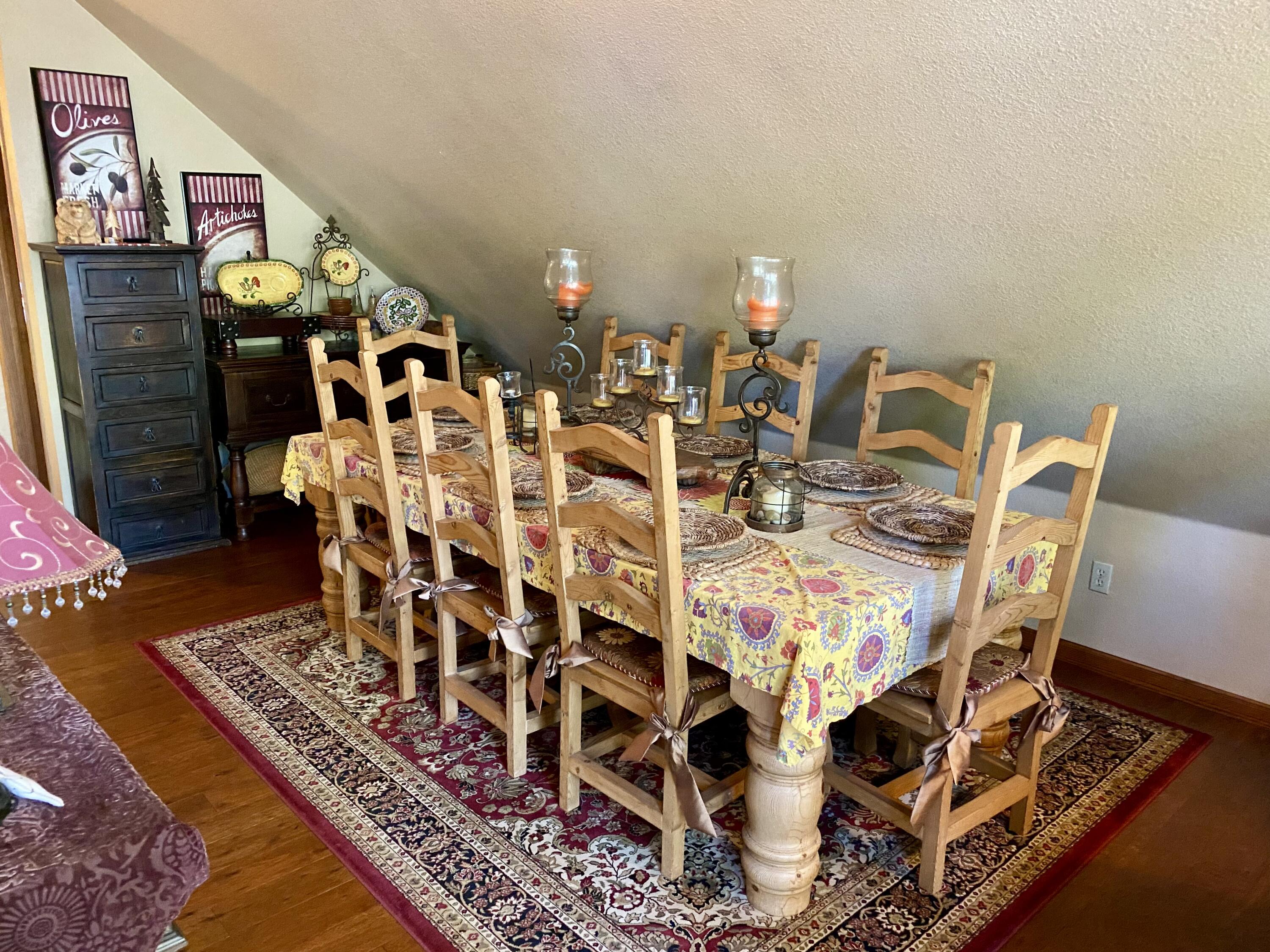 57968 Fox Drive Springville, CA 93265 - Photo 14 of 30 a view of a dining room with furniture