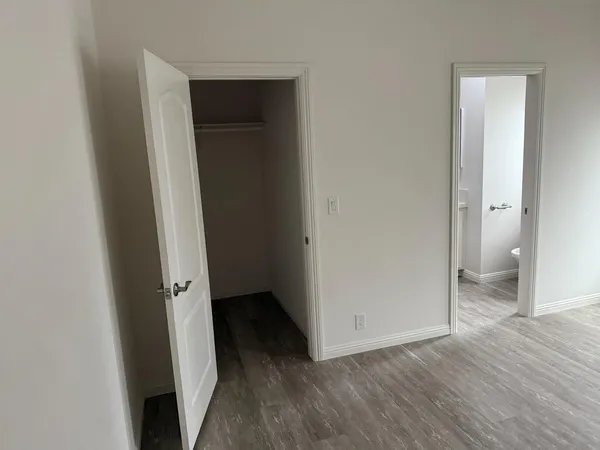 wooden floor in a gallery