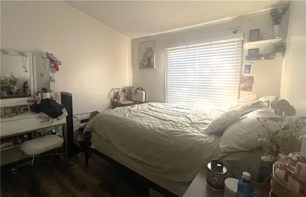 a view of a lake with a mountain