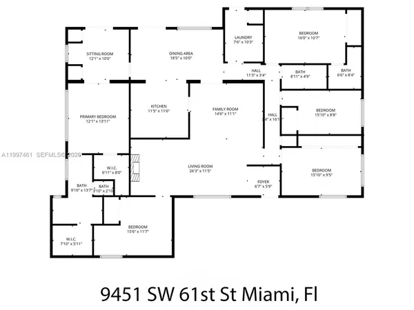 $1,280,000 | 9451 Southwest 61st Street, Miami, FL 33173
