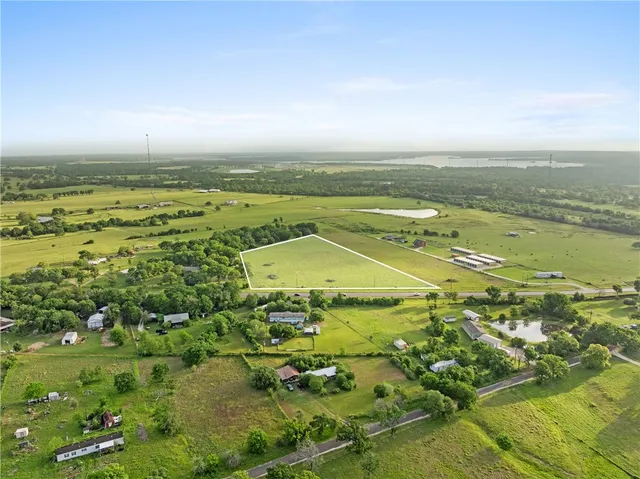 a view of an ocean and beach
