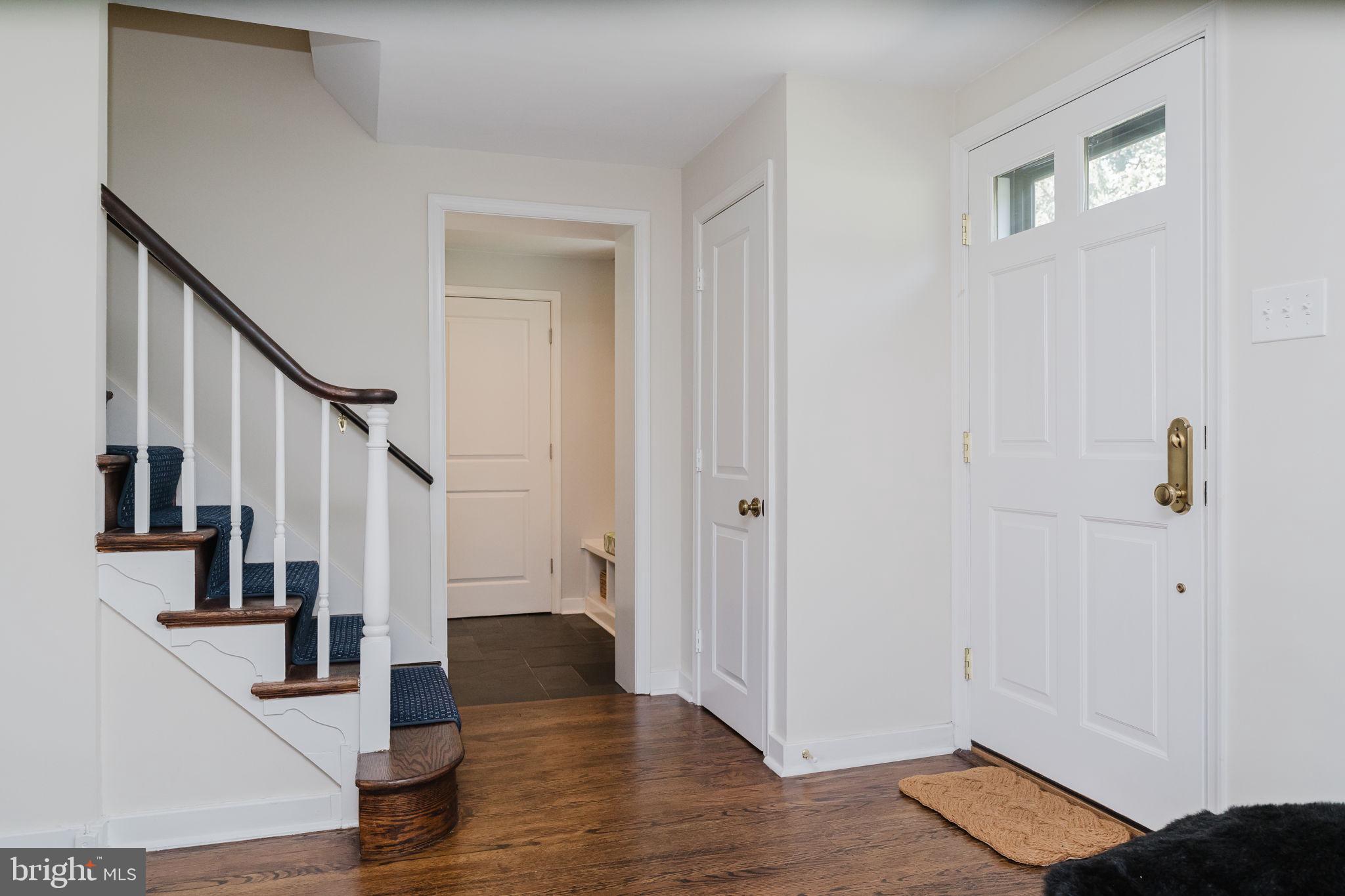 196 Homestead Road Wayne, PA 19087 - Photo 3 of 43 Entrance with Mud Room & Hall Closet to the Right