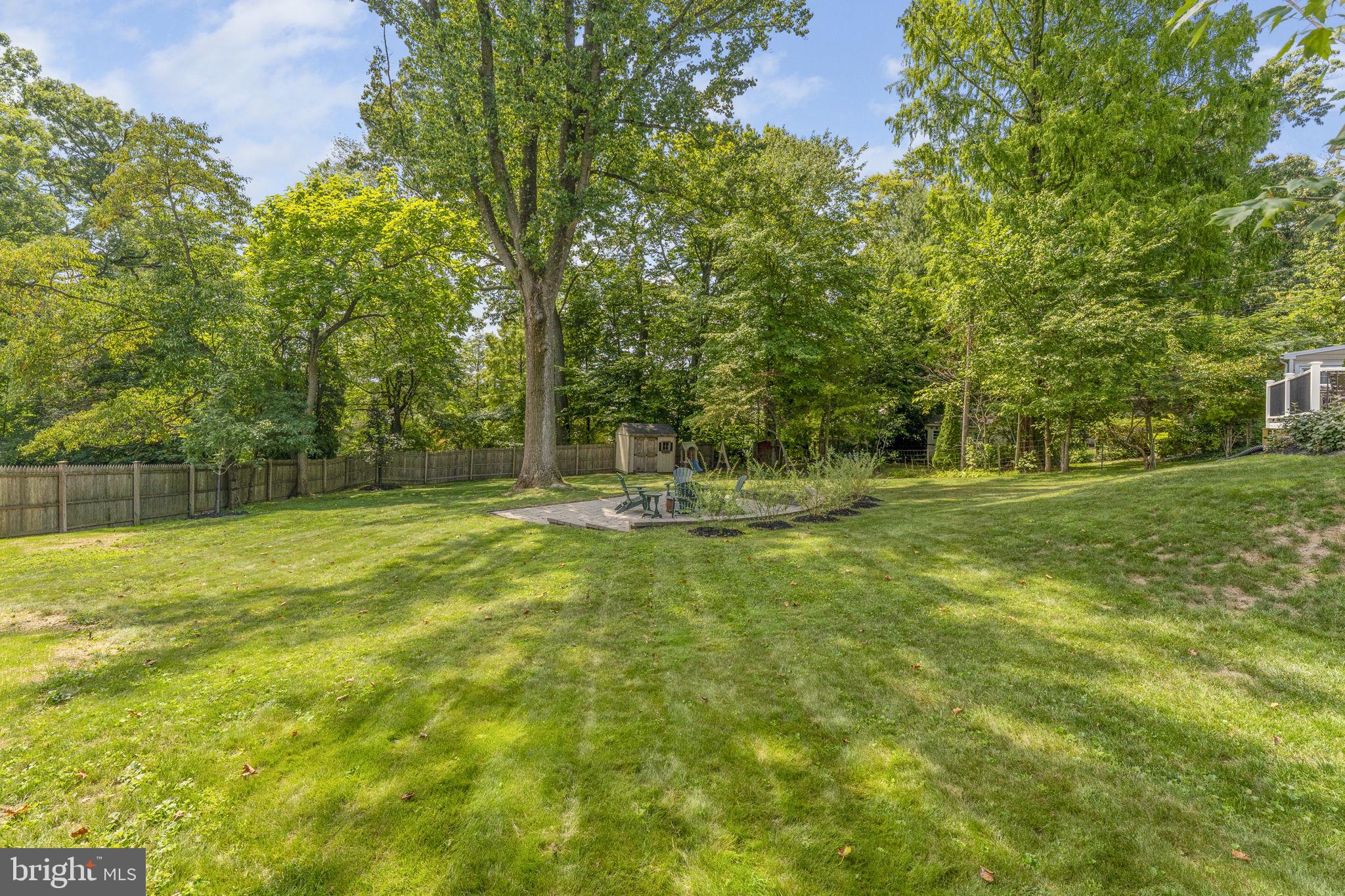 196 Homestead Road Wayne, PA 19087 - Photo 37 of 43 Level Fenced-In Back Yard