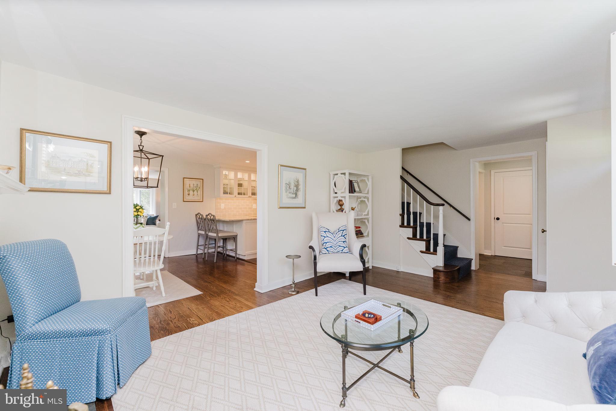 196 Homestead Road Wayne, PA 19087 - Photo 6 of 43 Nice Flow to Fabulous Kitchen and Dining