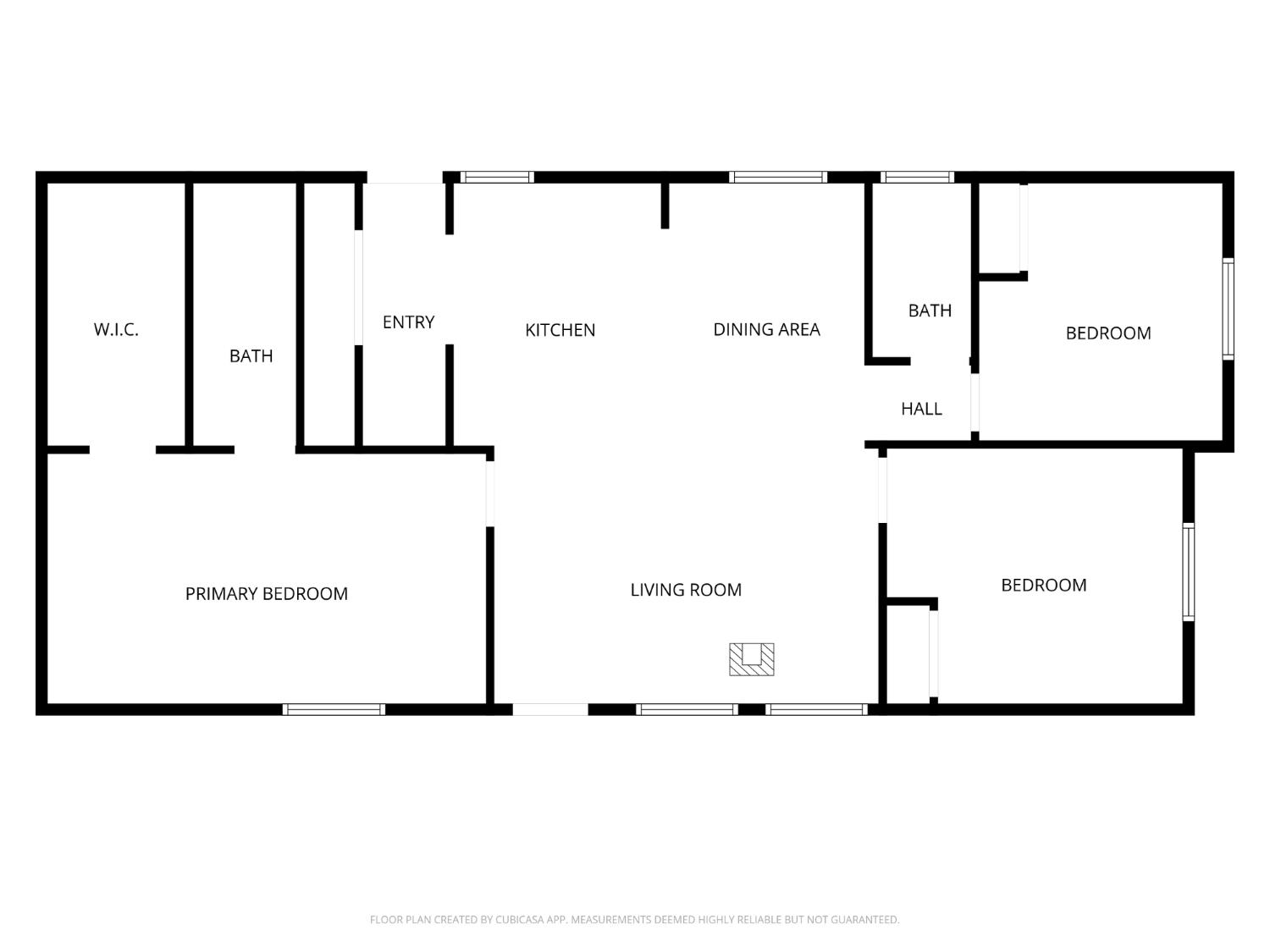 40089 John West Road Oakhurst, CA 93644 - Photo 58 of 59 a picture of a floor plan