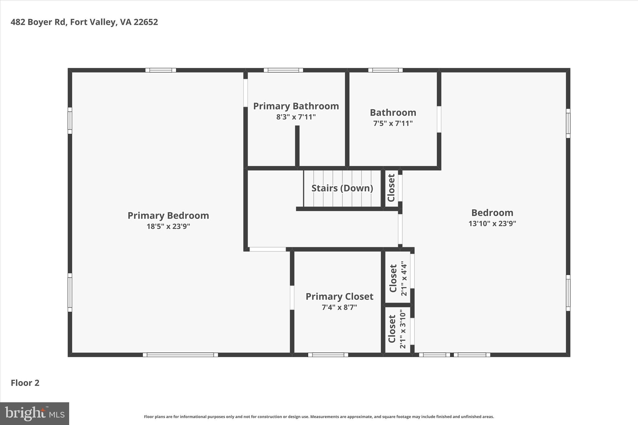 482 Boyer Road Fort Valley, VA 22652 - Photo 46 of 47 Floor-2