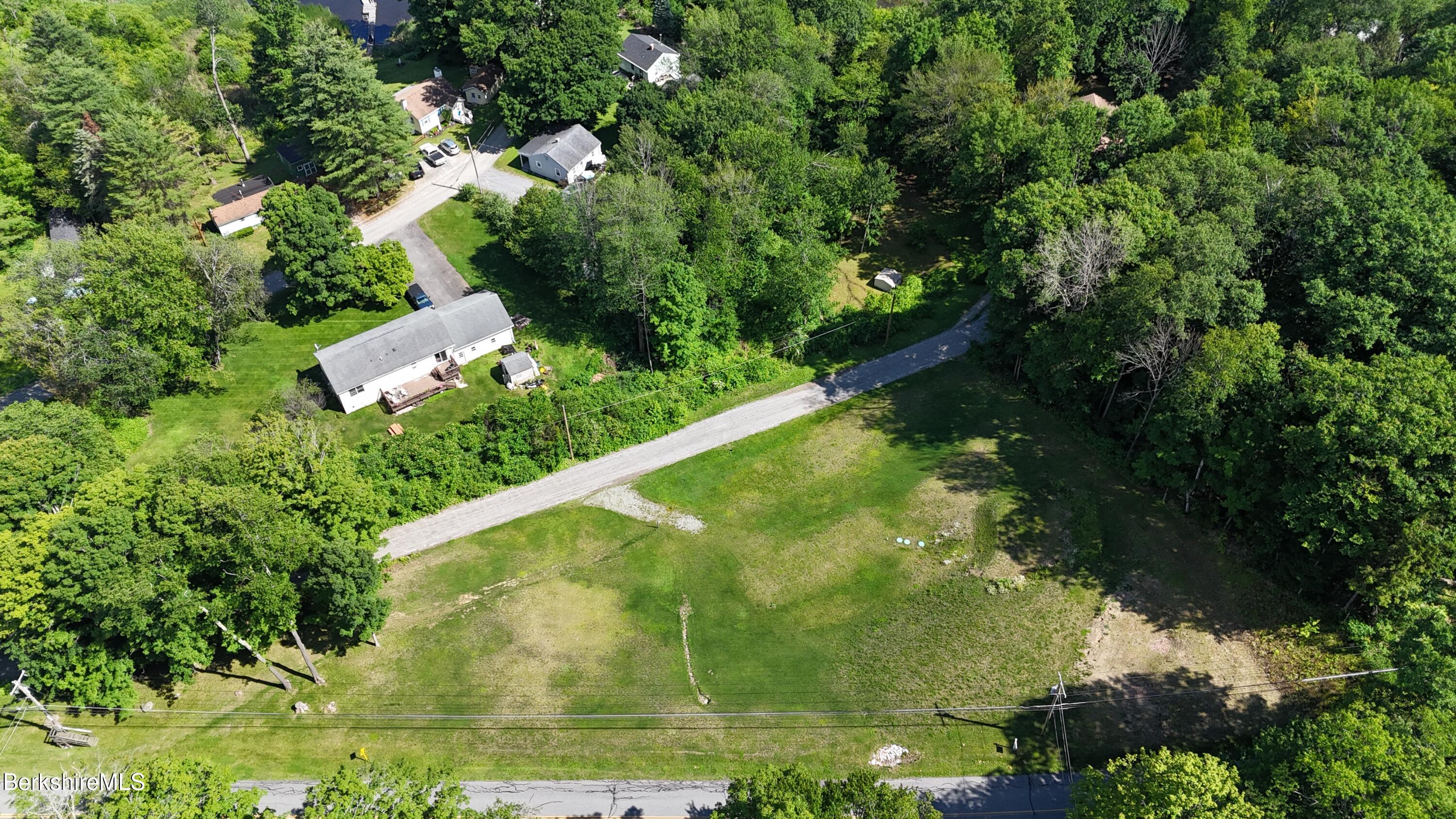 0 Horns Beach Road Cheshire, MA 01225 - Photo 15 of 19 Drone view