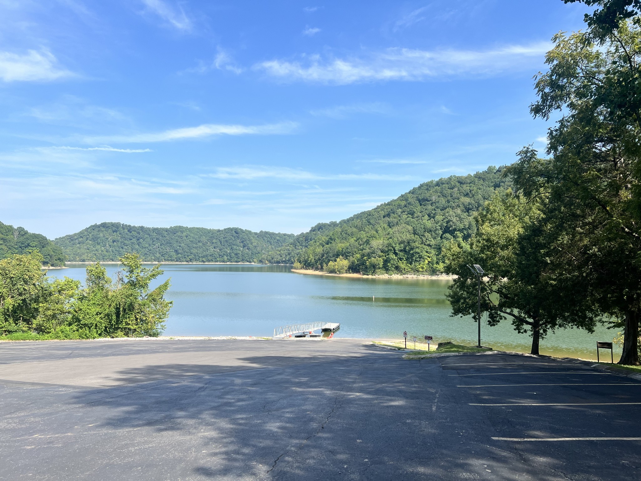 194 Johnson Chapel Road Sparta, TN 38583 - Photo 33 of 35 a view of a lake from a yard