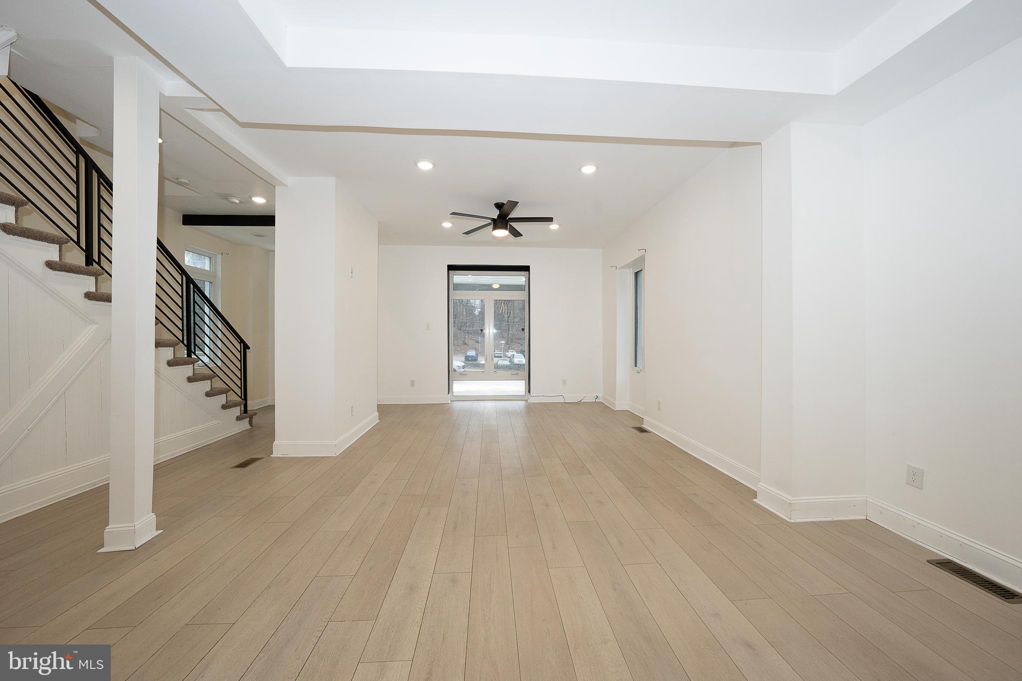 622 Spring Avenue Elkins Park, PA 19027 - Photo 11 of 65 wooden floor in an empty room with a window