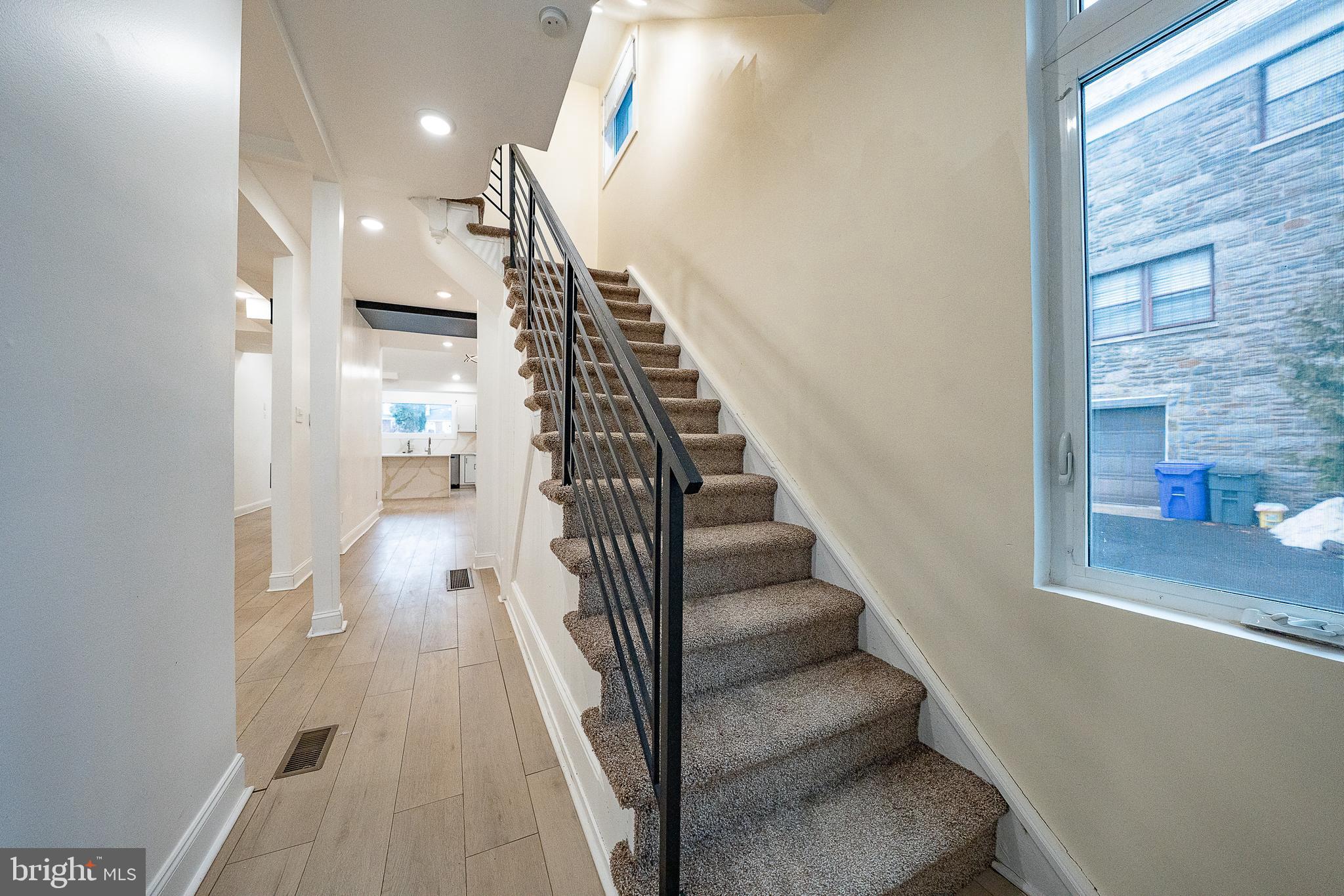 622 Spring Avenue Elkins Park, PA 19027 - Photo 27 of 65 a view of entryway and hall with wooden floor