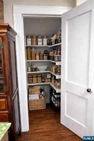 a view of closet area