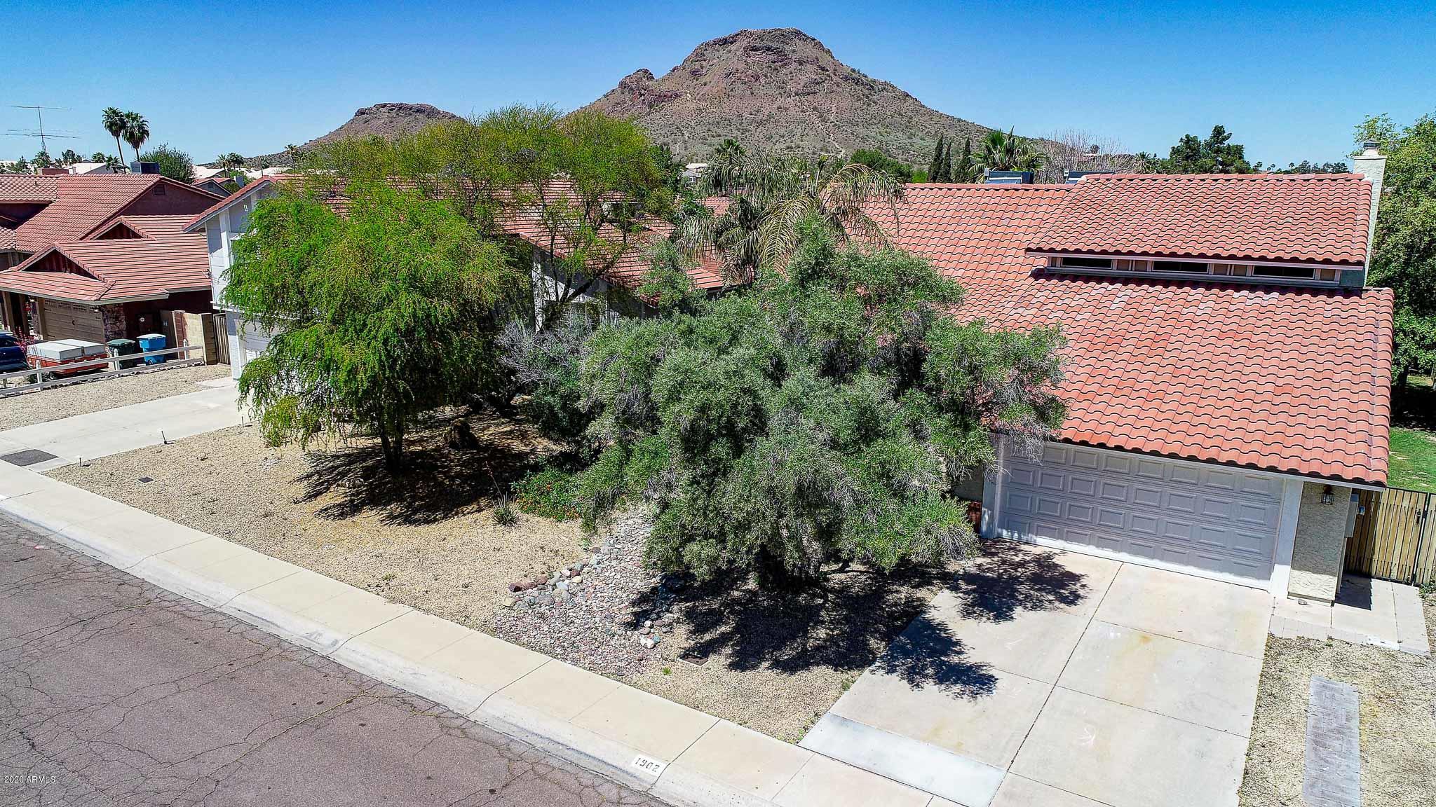 1902 East Redfield Road Phoenix, AZ 85022 - Photo 25 of 31 an aerial view of house with yard