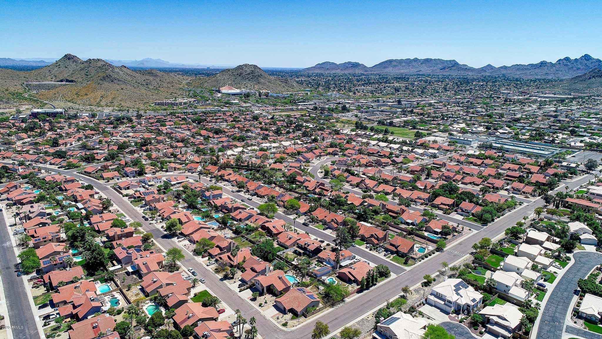 1902 East Redfield Road Phoenix, AZ 85022 - Photo 27 of 31 an aerial view of a city