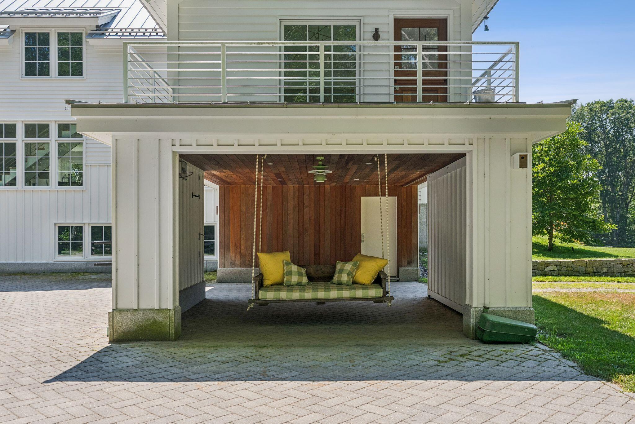 1200 Shore Road Cape Elizabeth, ME 04107 - Photo 67 of 74 Basement Exit to Courtyard