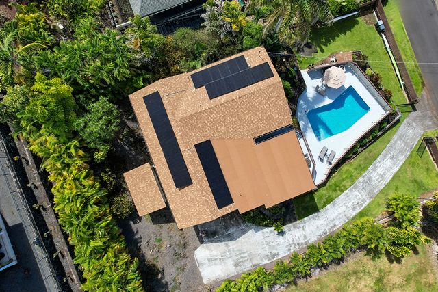 a view of a ocean from stairs