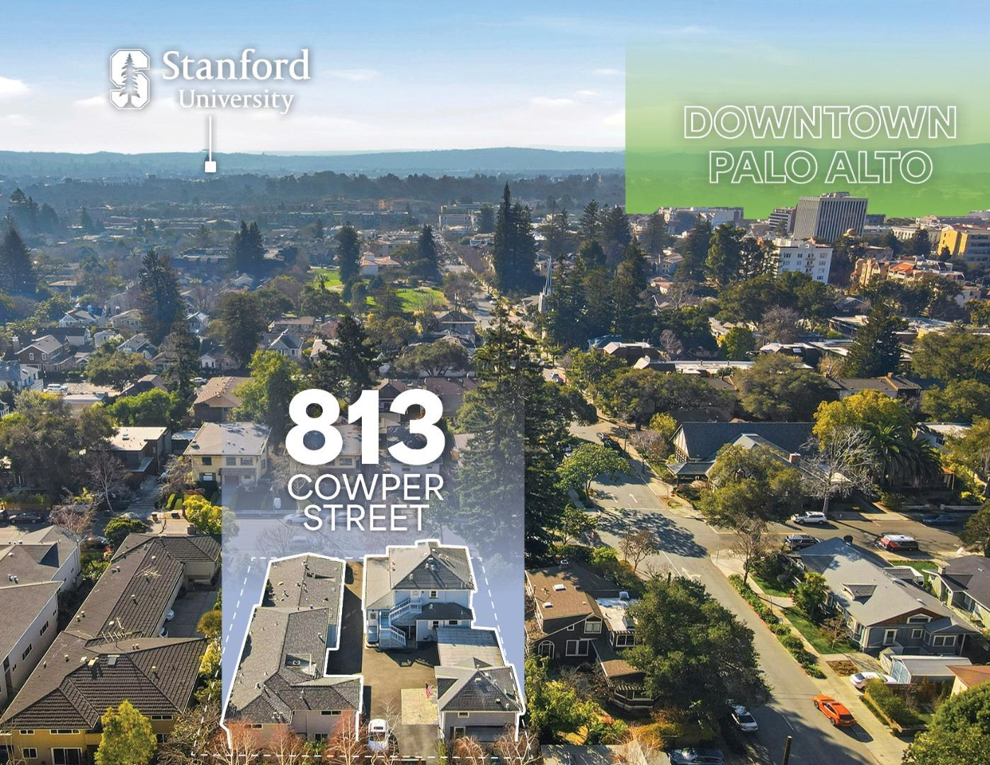 813 Cowper Street Palo Alto, CA 94301 - Photo 23 of 25 a view of a city