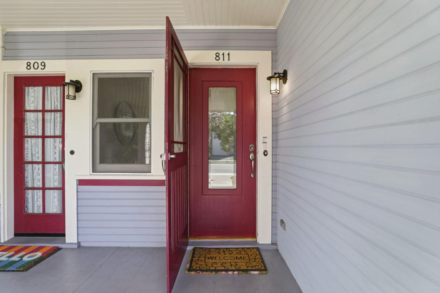 813 Cowper Street Palo Alto, CA 94301 - Photo 7 of 25 a view of front door of a house