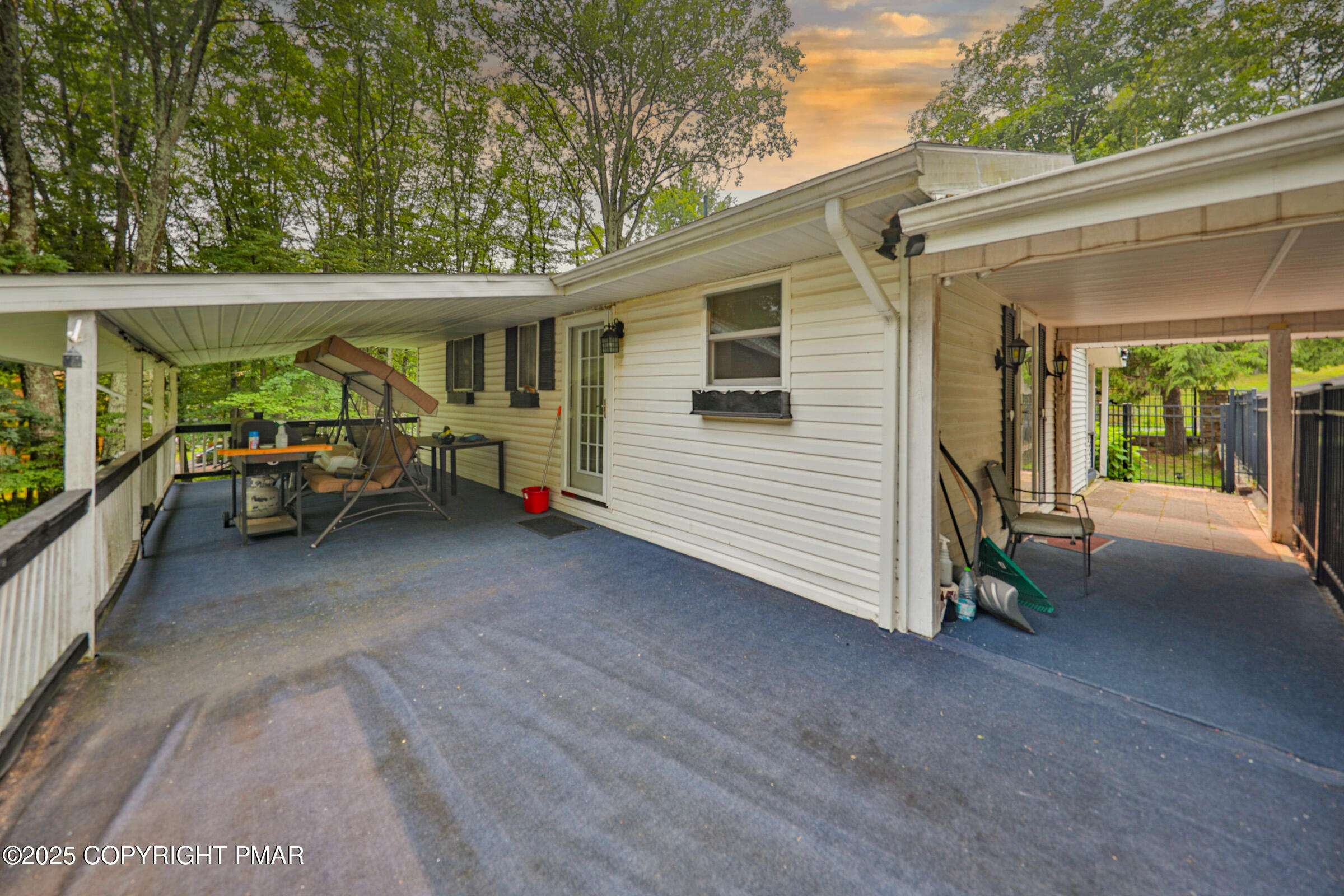 1094 Maple Lake Drive Bushkill, PA 18324 - Photo 78 of 81 a view of a car park in front of a house