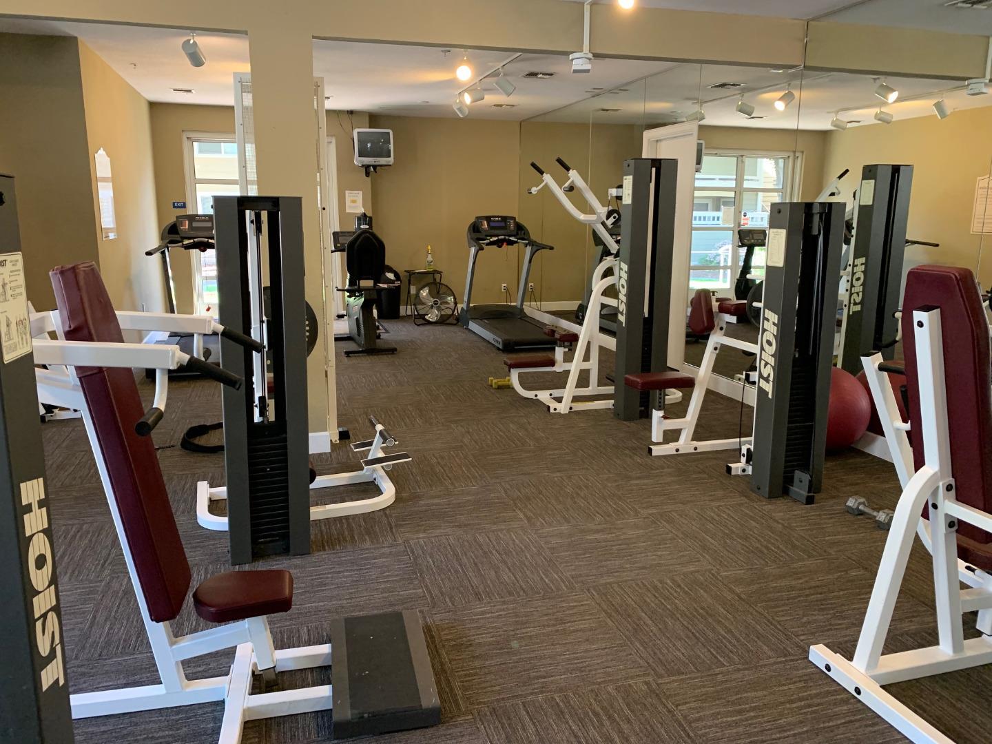 105 Reflections Drive, Unit 15 San Ramon, CA 94583 - Photo 36 of 42 a view of a room with gym equipment