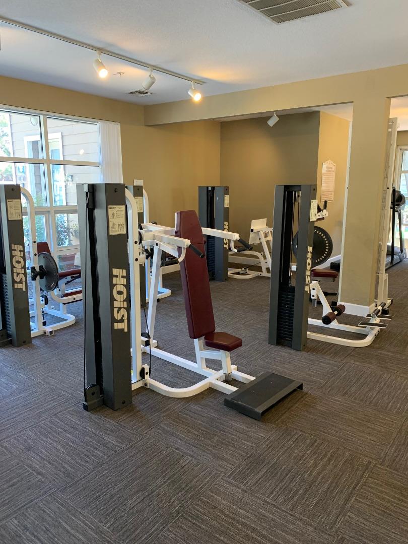 105 Reflections Drive, Unit 15 San Ramon, CA 94583 - Photo 38 of 42 a view of a room with gym equipment