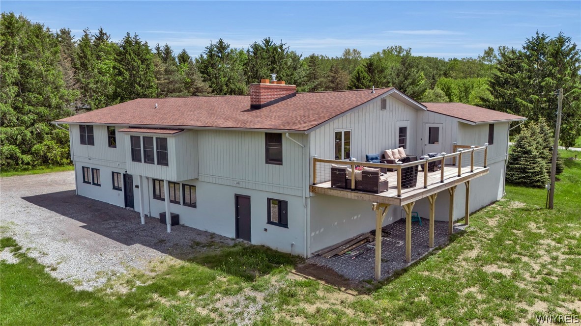 12286 Williston Road Marilla, NY 14004 - Photo 49 of 50 Balcony overlooking the whole property!