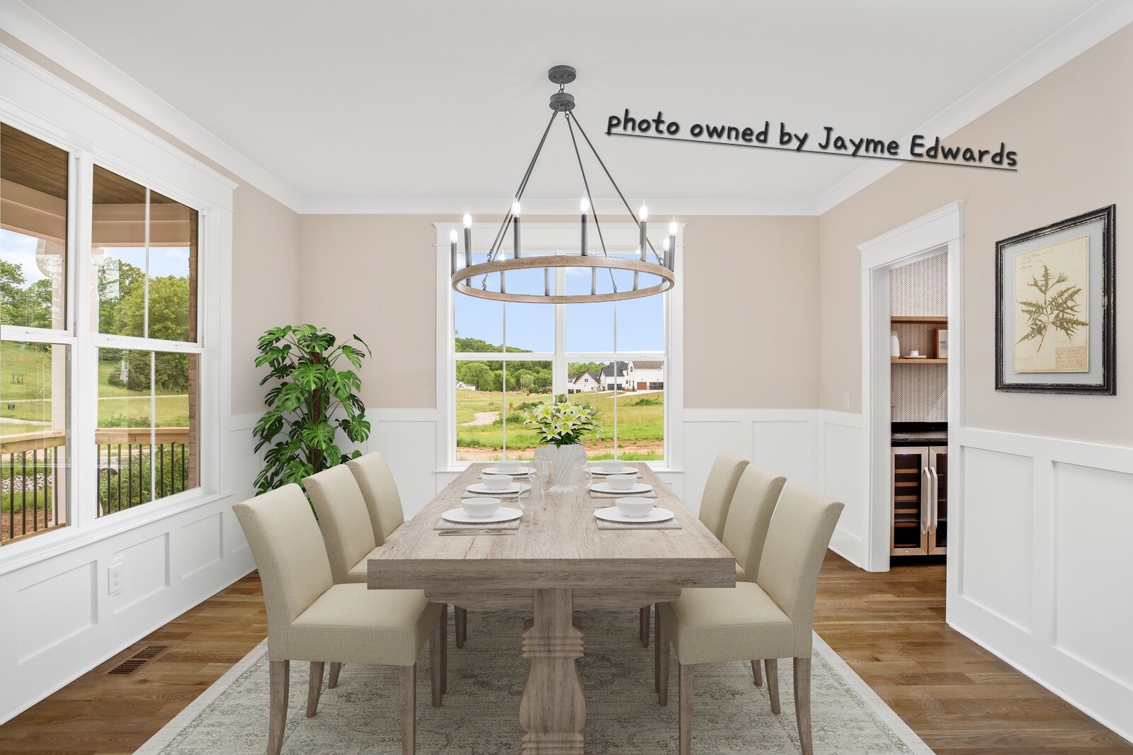1235 Cliff Amos Road Spring Hill, TN 37174 - Photo 5 of 16 a view of a dining room with furniture window and outside view