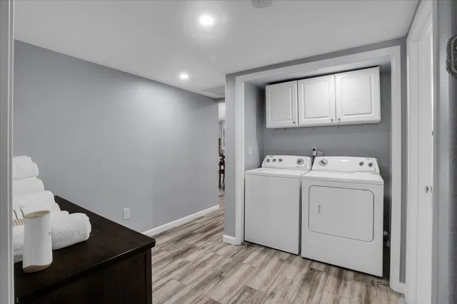 a view of a city with street