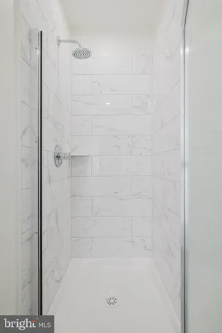 a close up of a bathtub