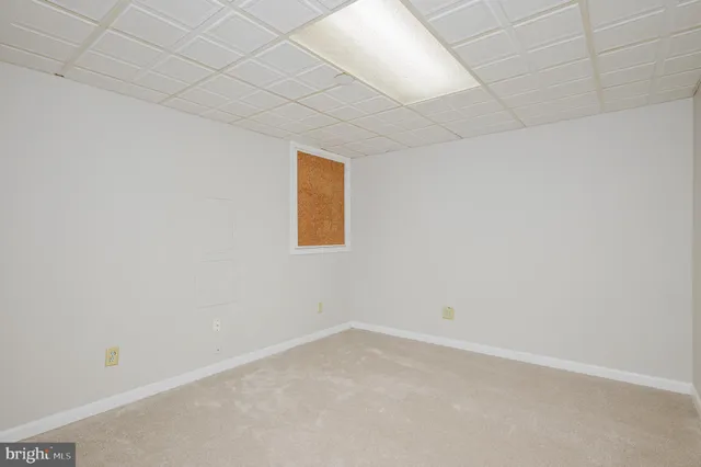 a view of empty room