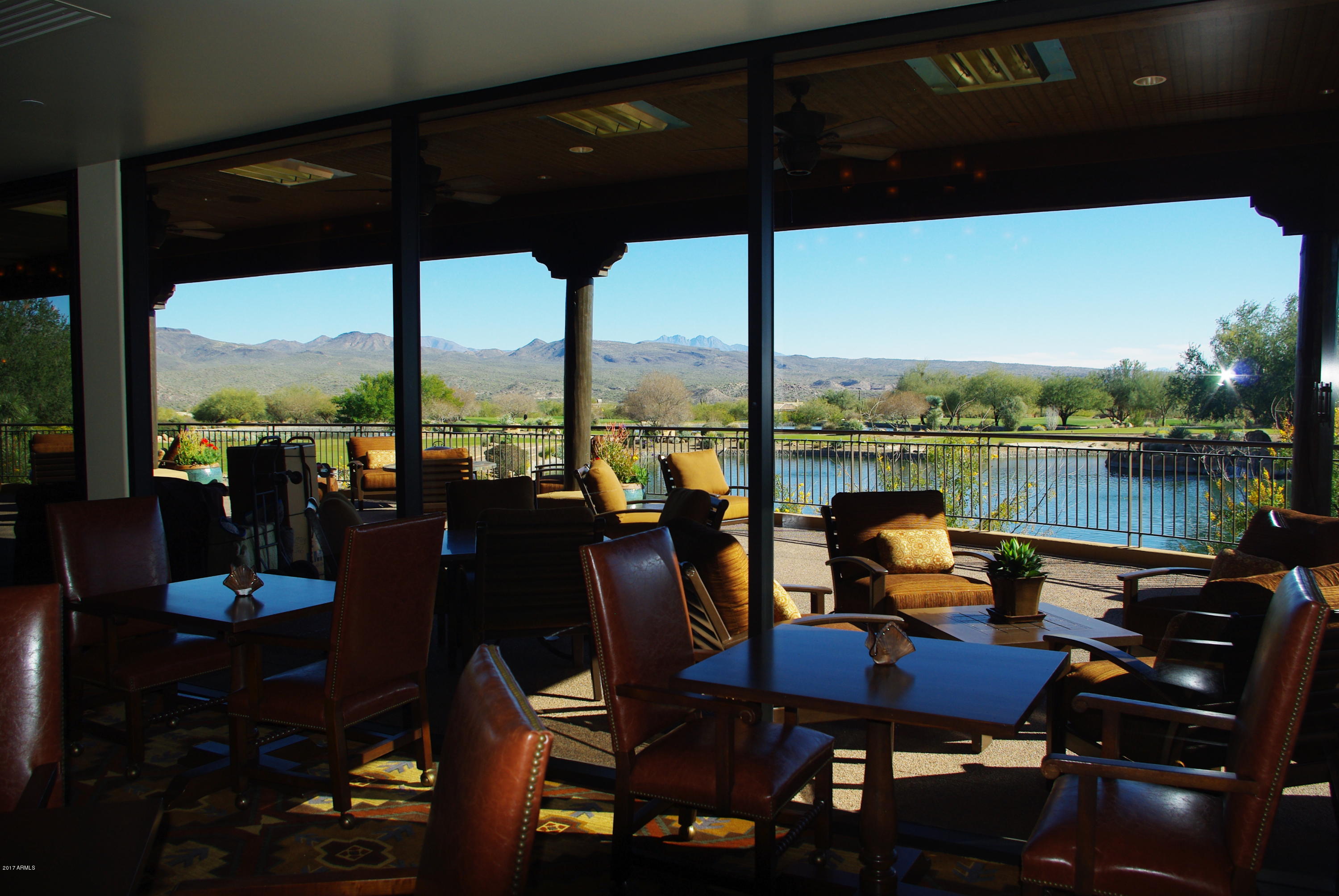 26908 North Aguila Road, Unit 23 Rio Verde, AZ 85263 - Photo 30 of 31 MOUNTAIN VIEWS FROM DINING ROOM