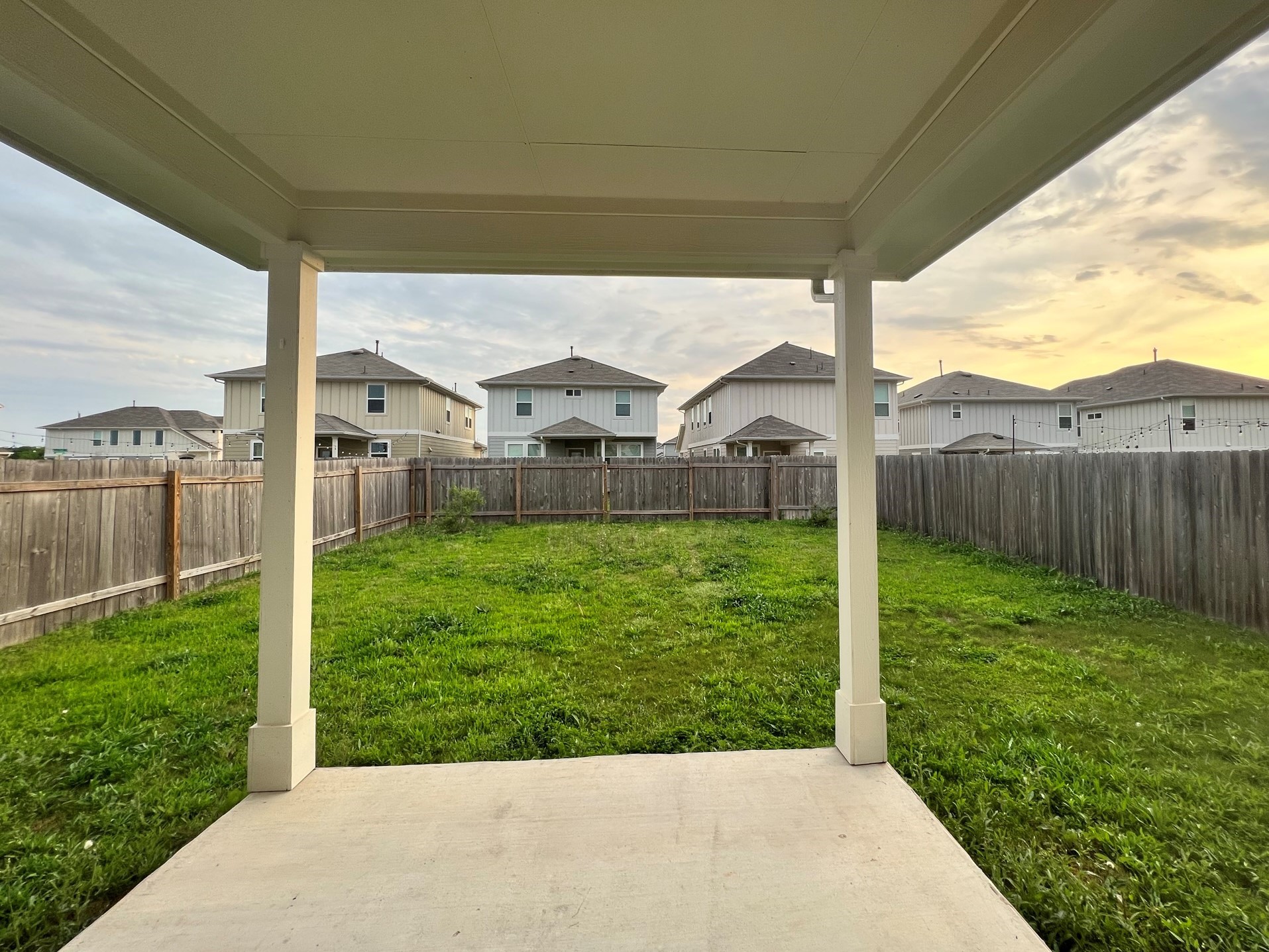 6413 Owl Creek Lane Austin, TX 78747 - Photo 13 of 23 a view of a back yard