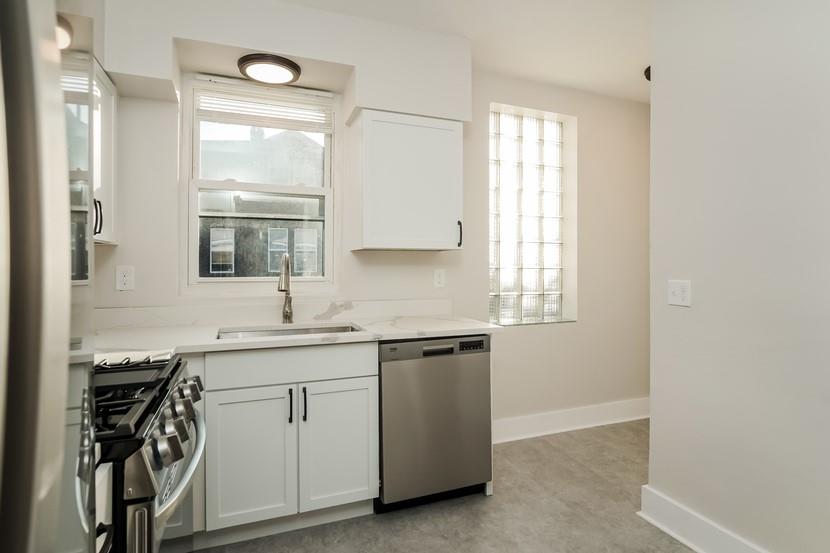 6472 Monitor Street Pittsburgh, PA 15217 - Photo 32 of 39 a kitchen with a sink cabinets appliances and a window