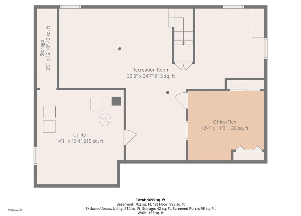 80 Maplecrest Drive Pawtucket, RI 02861 - Photo 44 of 44 Finished Basement Floor Plan