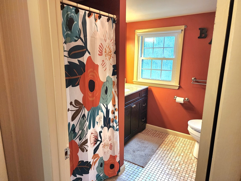49 Edward Road Townsend, MA 01469 - Photo 34 of 41 a bathroom with a granite countertop shower and a sink