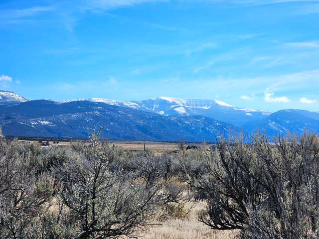 1350 St Spring Spring City, UT 84662 - Photo 24 of 29 Expansive natural landscape featuring brushland and distant snow-capped mountains under a clear sky