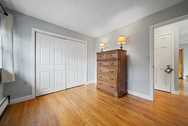wooden floor in an empty room with wooden floor