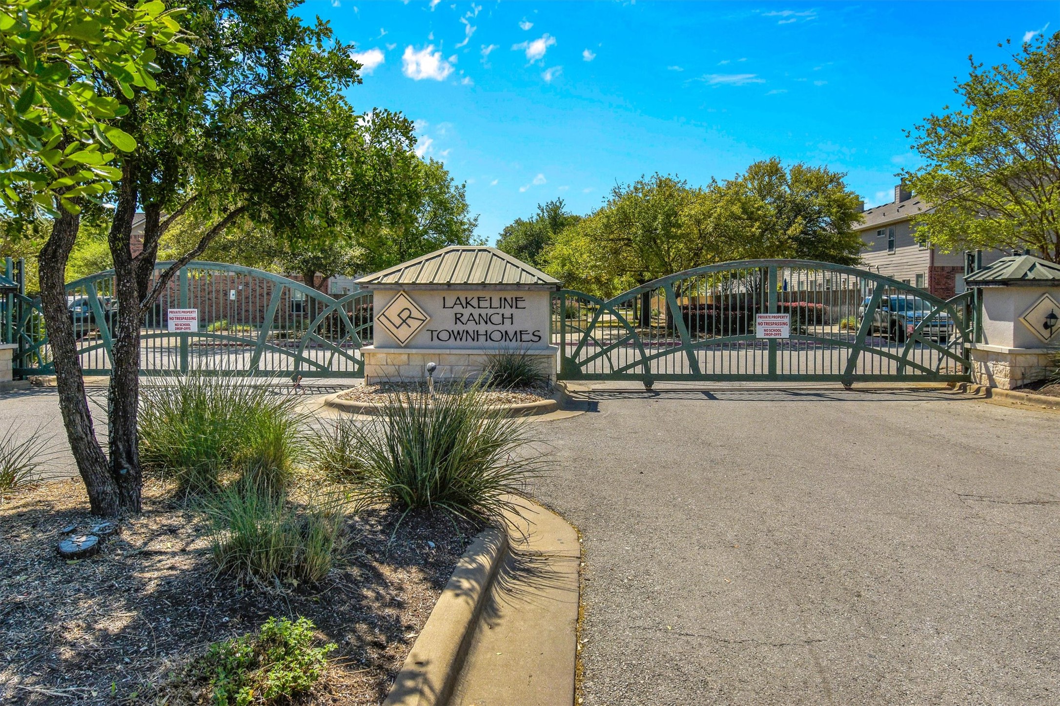 92 Verde Ranch Loop Leander, TX 78641 - Photo 37 of 37 Community / neighborhood sign with a gate