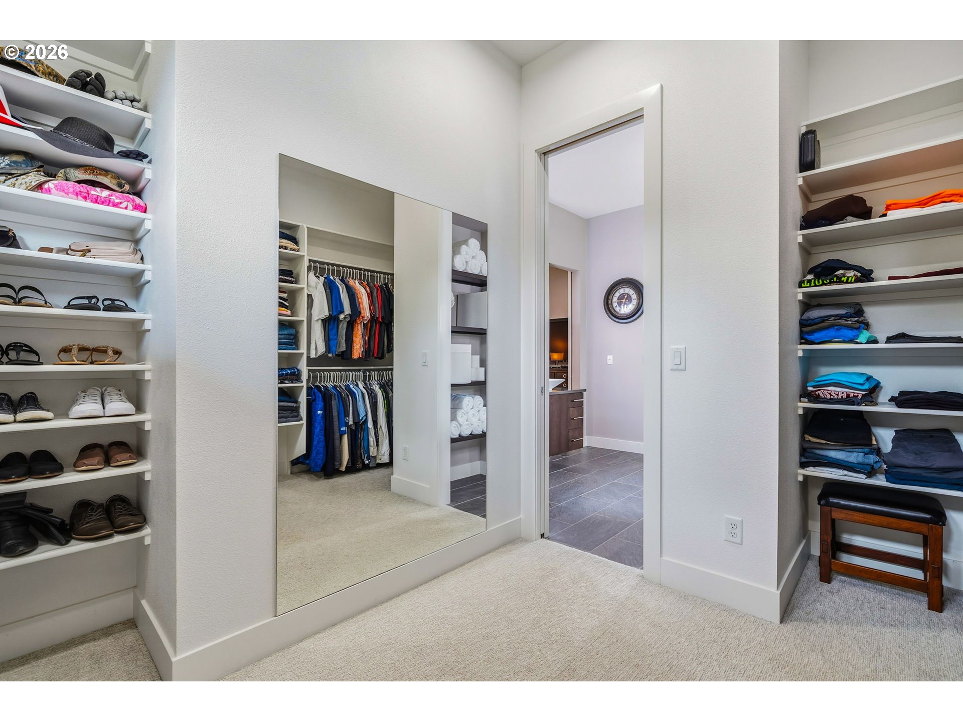 1203 South Great Blue Road Ridgefield, WA 98642 - Photo 36 of 48 a living room with furniture and a book shelf