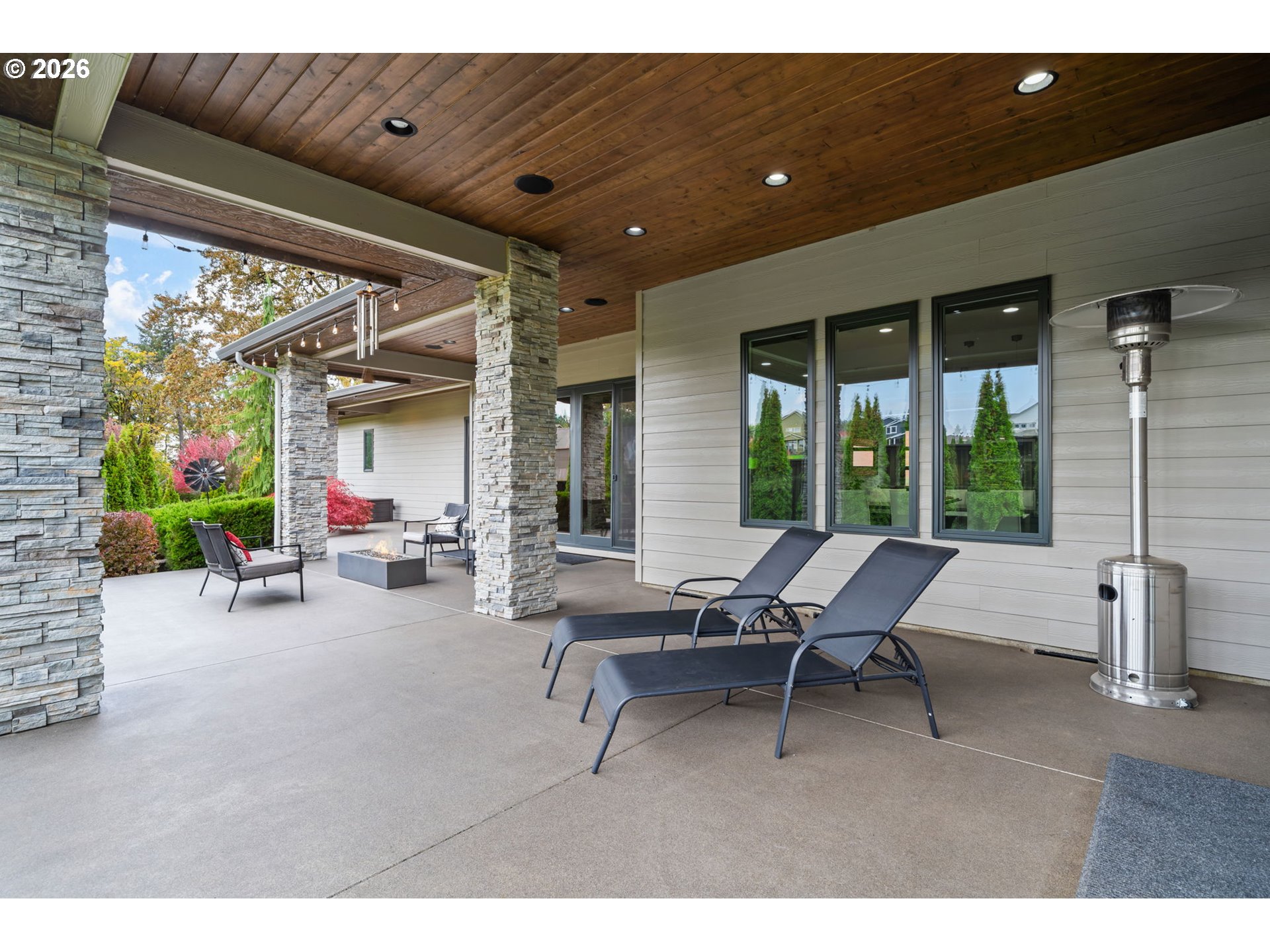 1203 South Great Blue Road Ridgefield, WA 98642 - Photo 39 of 48 a living room with furniture and a large window