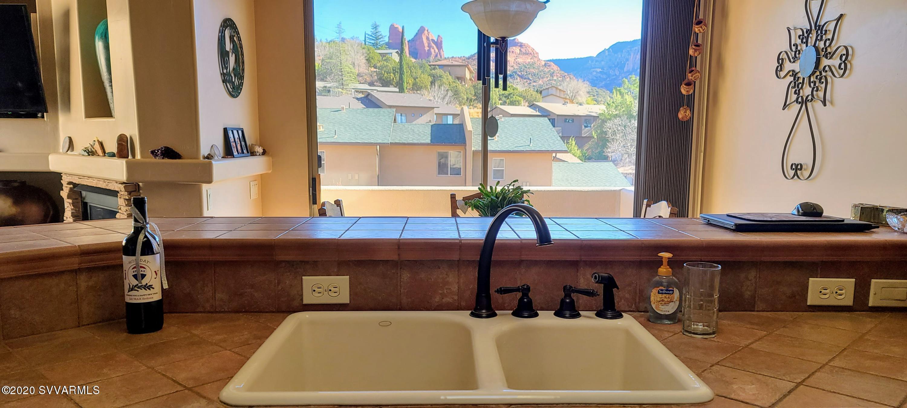 Beautiful view from kitchen