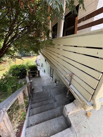 a view of outdoor space yard deck and living room