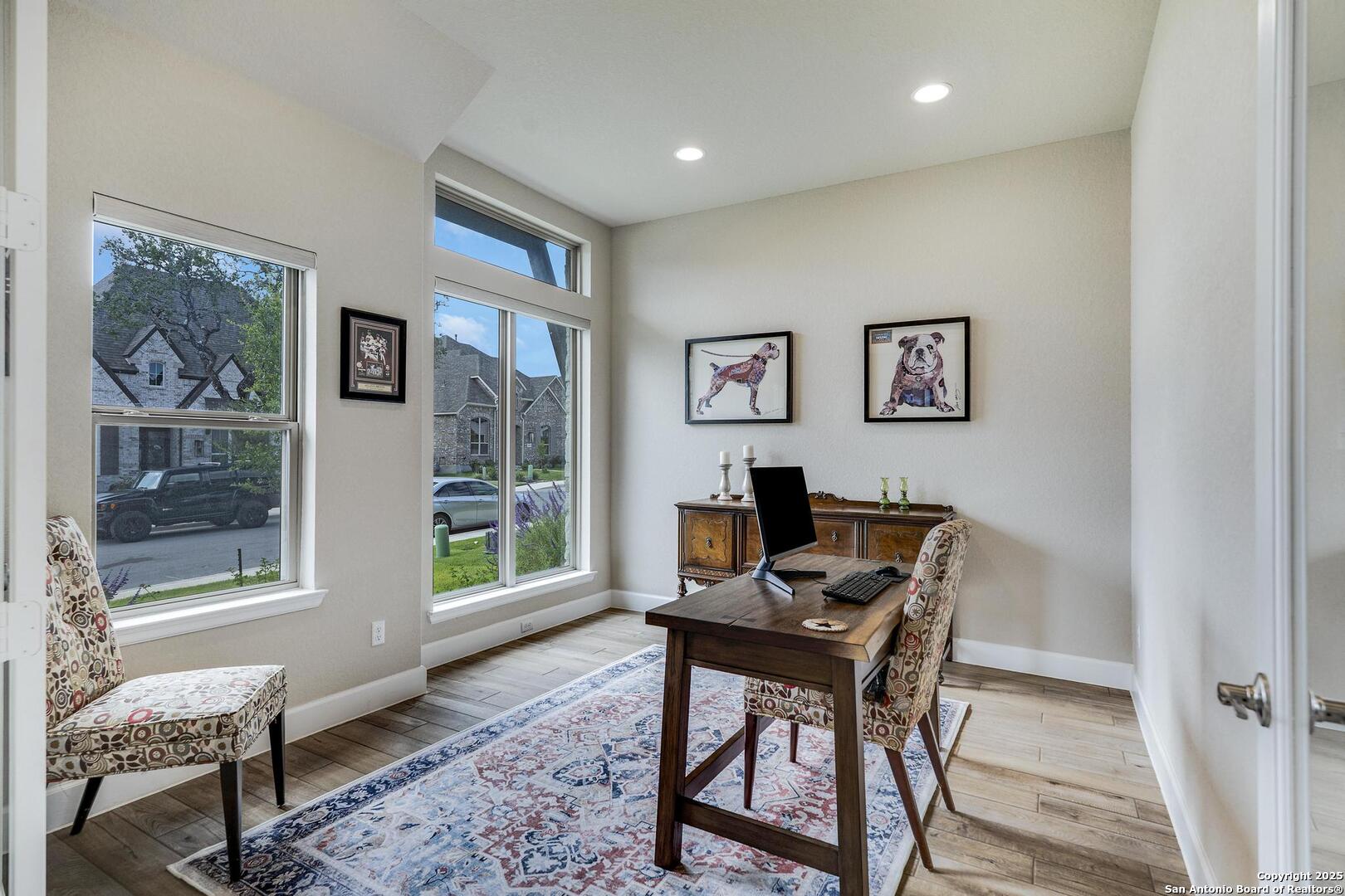 10027 Sarah Place Boerne, TX 78006 - Photo 15 of 47 a workspace with furniture and a window