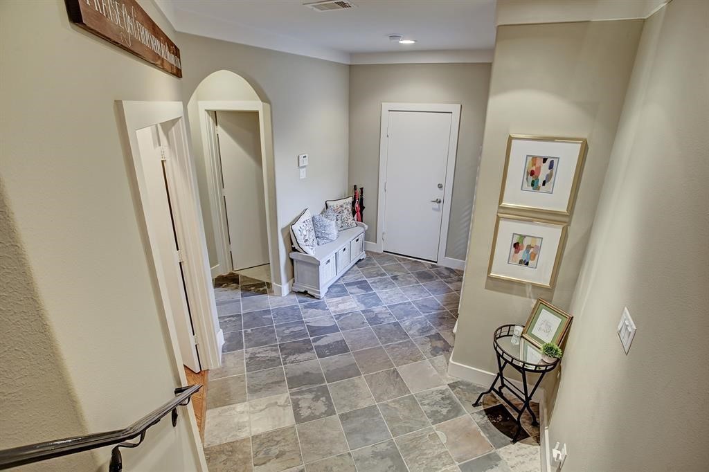 246 Detering Street Houston, TX 77007 - Photo 6 of 27 a view of an entryway with wooden floor
