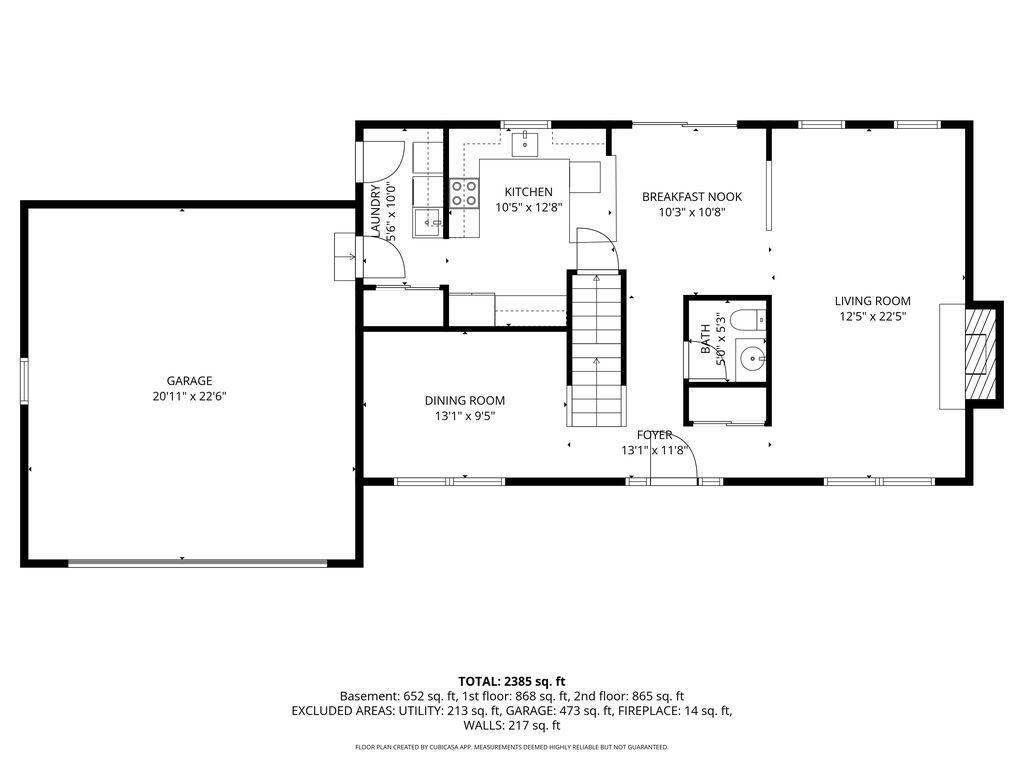 1430 Sunnyridge Road Pewaukee, WI 53072 - Photo 35 of 37 Floor plan-First Floor