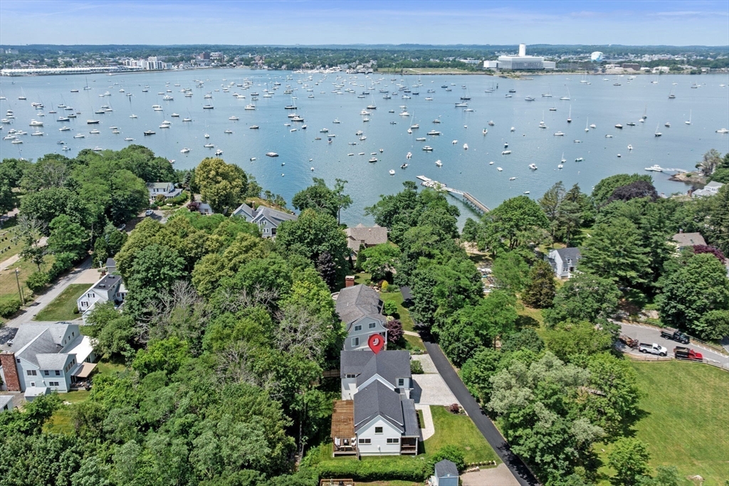 16 Liberty Road Marblehead, MA 01945 - Photo 3 of 29 an aerial view of house with yard