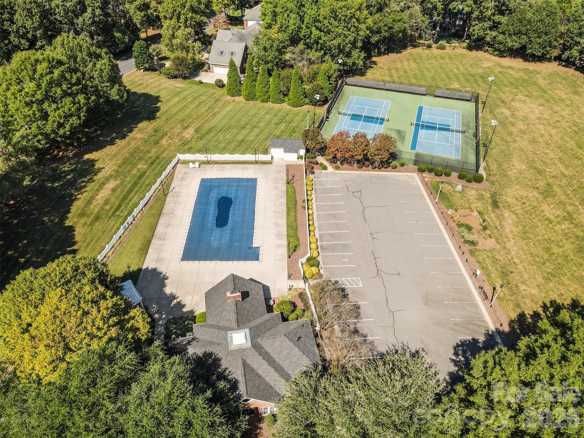 1337 Braeburn Road Northwest Concord, NC 28027 - Photo 31 of 36 an aerial view of a house with a yard
