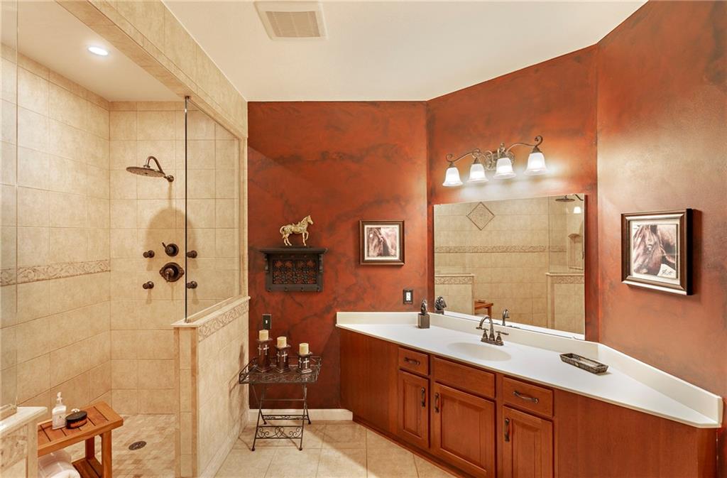 75 Galati Road McDonald, PA 15057 - Photo 18 of 25 Private luxury bath with "his & her" vanities & extra-large step-in dual ceramic shower!