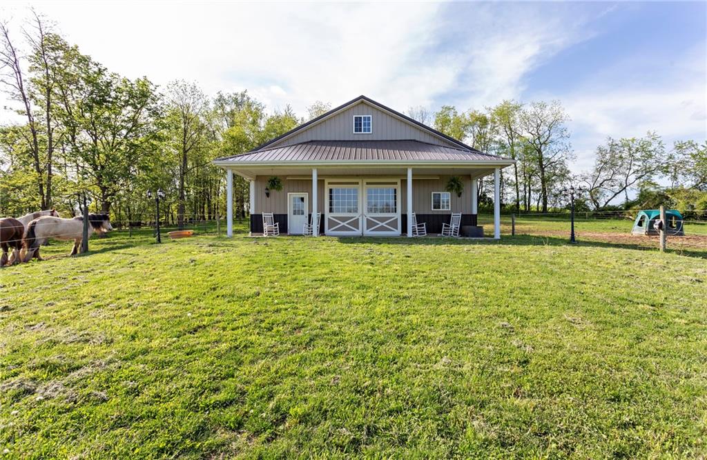 75 Galati Road McDonald, PA 15057 - Photo 23 of 25 Bring your horses...Custom built six stall deluxe barn! Six 12x12 stalls, tack room, feed room, water, 300 amp electric service, 1,000 bale hay loft, custom sliding doors & covered front porch!